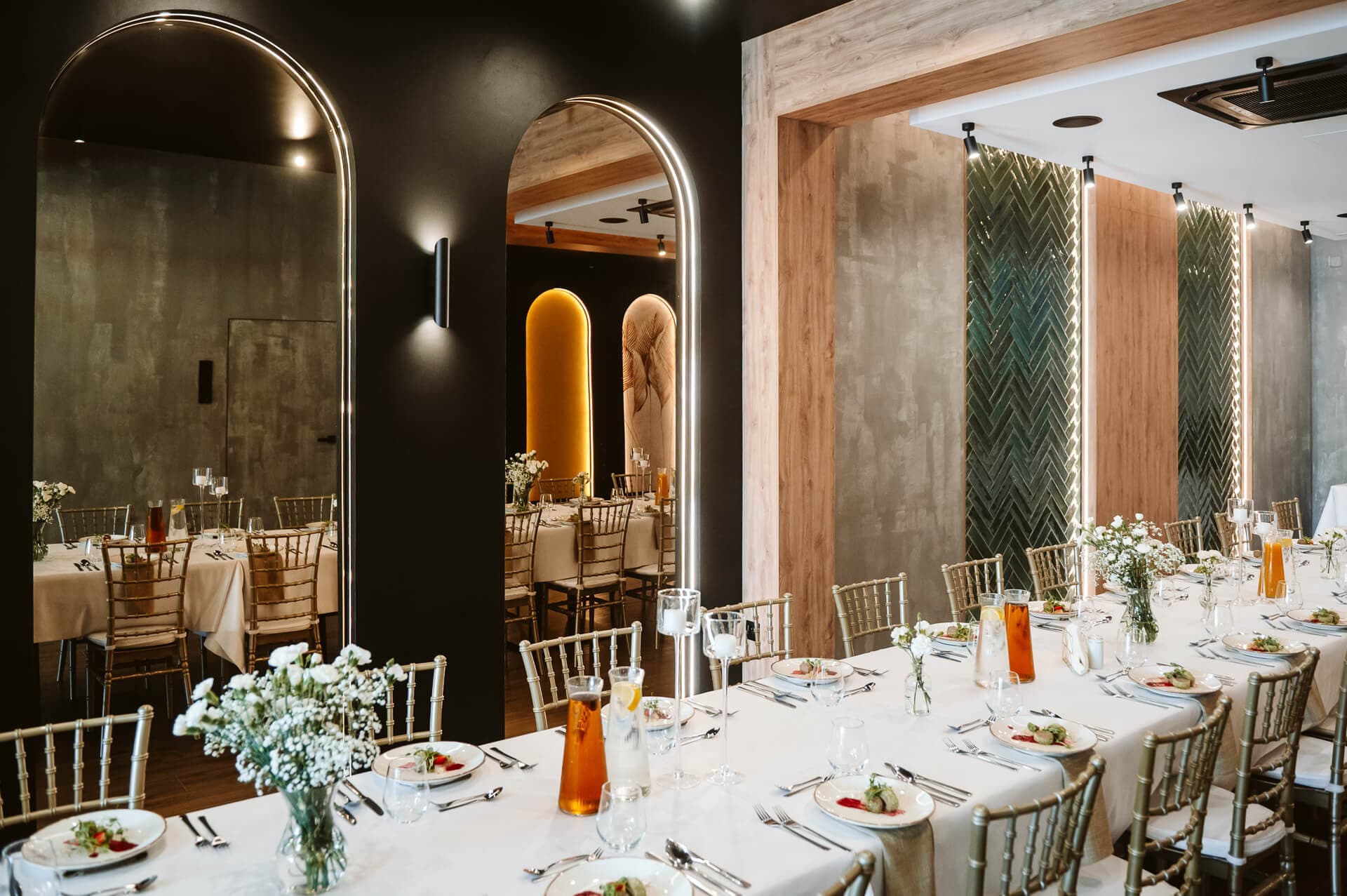 Wnętrze sali La Palette Garden